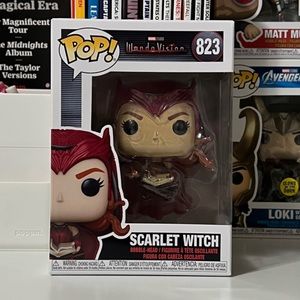marvel funko pop! scarlet witch from wandavision #823